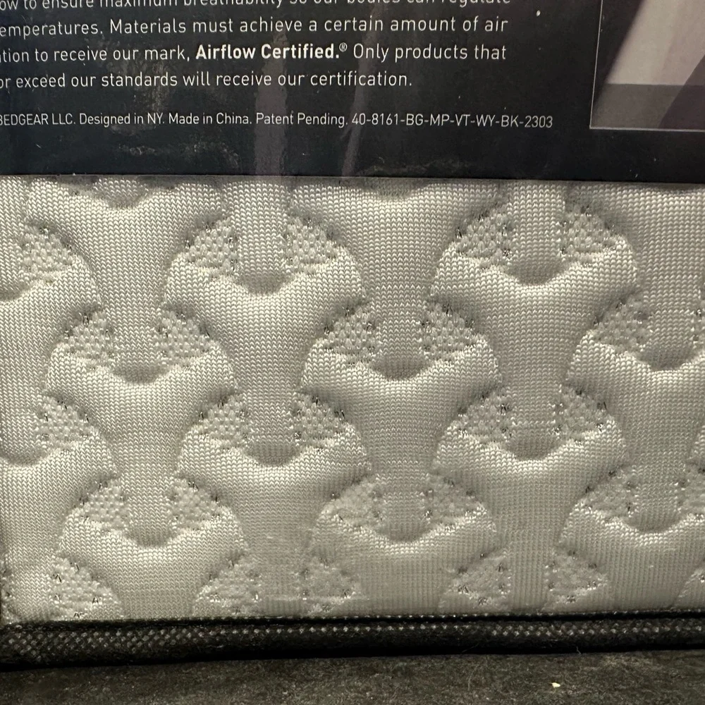 Bedgear Performance Mattress Protector - White - Cooling- Waterproof -Stain res